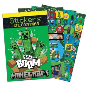 Calcomania (Sticker) Block Minecraft Granmark